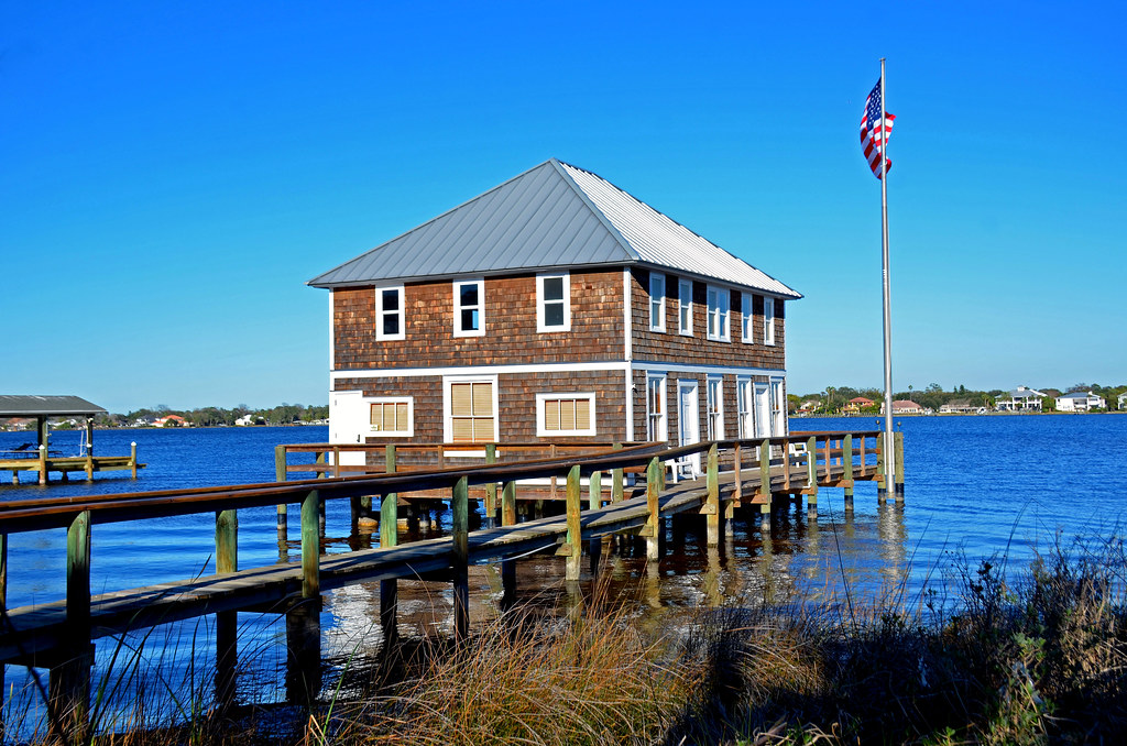 Florida, Ormond Beach, Ormond Beach Yacht Club The structu… Flickr