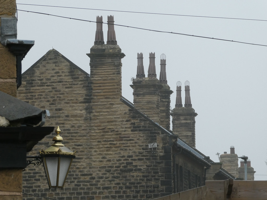 Chimneys on Wakefield Road, Ackworth, West Yorks G48 Flickr