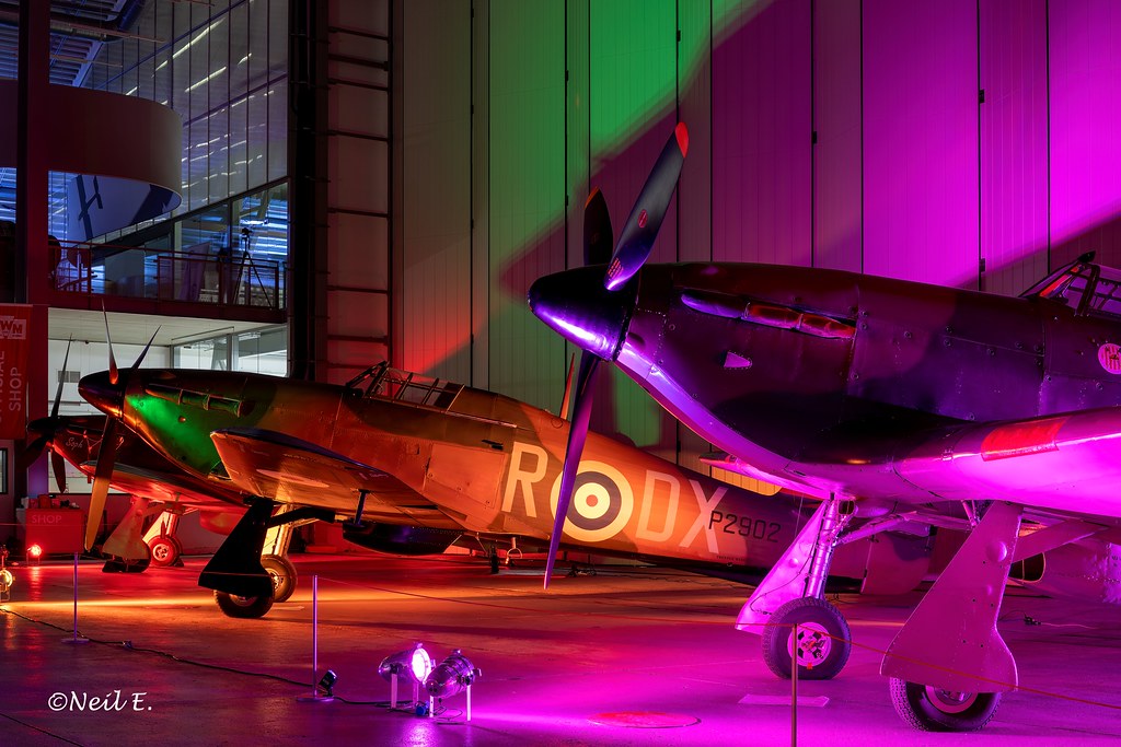 Duxford in a Different Light. Based around the current Hur… Flickr