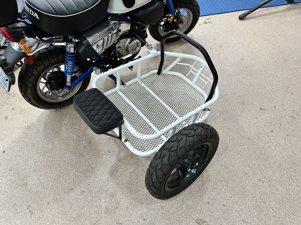 Sold Industrial Moto Sidecar for Honda Monkey central NC Adventure Rider