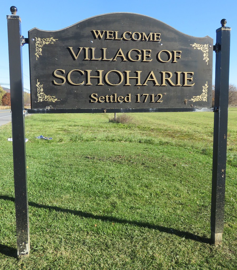 to the Village of Schoharie Sign (Schoharie, New Y… Flickr