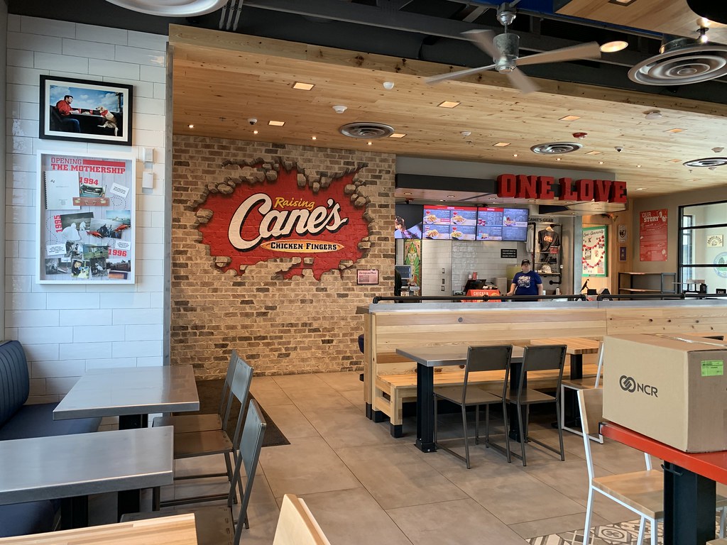 Raising Cane's interior Raising Cane's 804 (3,655 square … Flickr