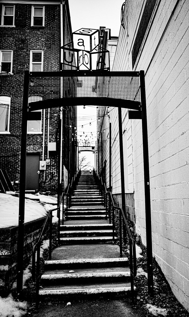 East Aurora Stairway John Farris Flickr
