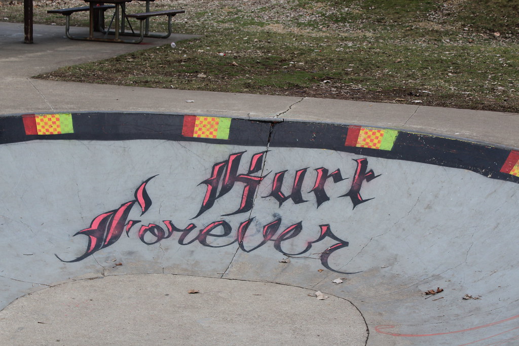 Skatepark graffiti Zoe Wilson Flickr