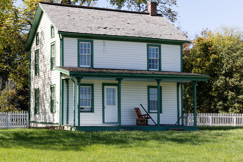 House, Gettysburg Battlefield, Gettysburg, Pennsylvania, U… Flickr