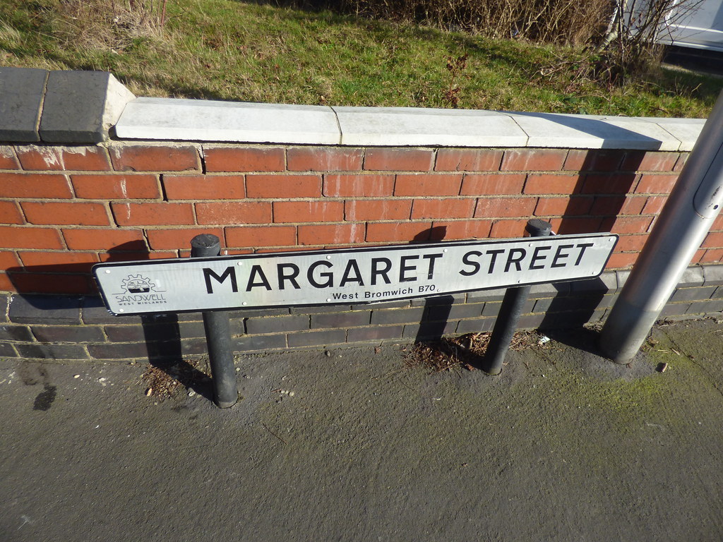 Margaret Street, West Bromwich road sign B70 a photo on Flickriver
