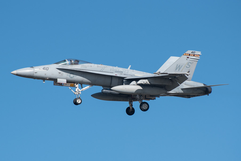 VMFA-323 F-18C | Marine F-18 from the Death Rattlers visitin… | Flickr