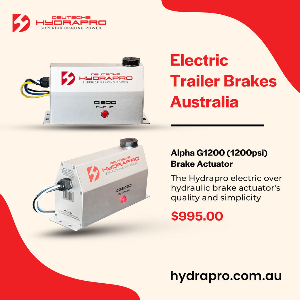 Electric Trailer Brakes in Australia Buy our best electric… Flickr