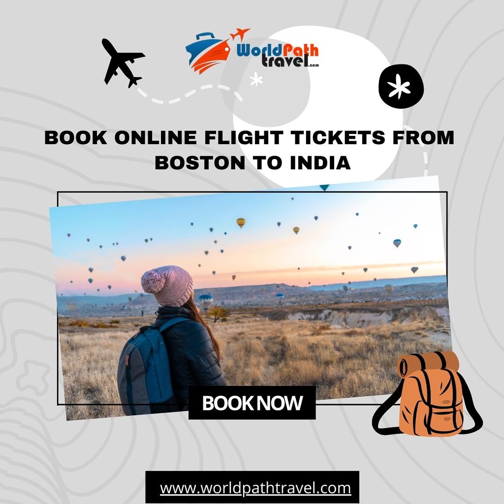 Book online Flight tickets from Boston to India 1 Flickr