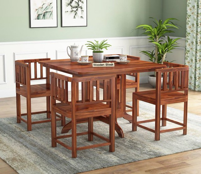 Buy dining table sets online at Wooden street and get dico… Flickr