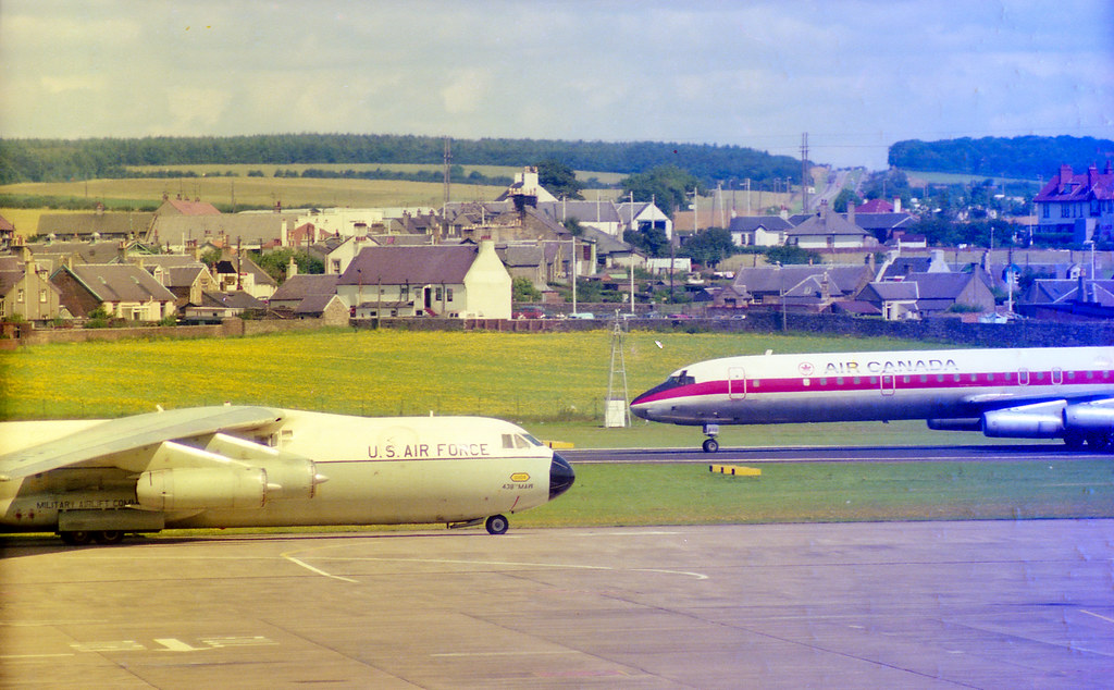 Prestwick Airport USAF Lockheed C141B Starlifter 670004 … Flickr