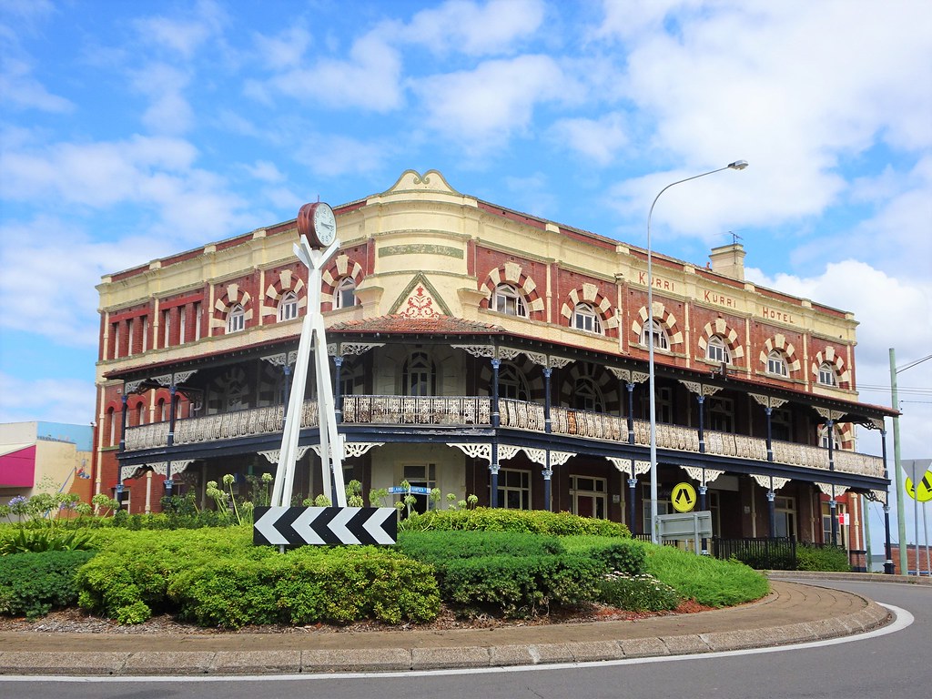 Kurri Kurri. NSW. The distinctive Hotel built in 1904 just… Flickr
