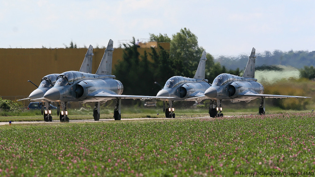 French Air Force Dassault Mirage 2000B French Air Base 115… Flickr