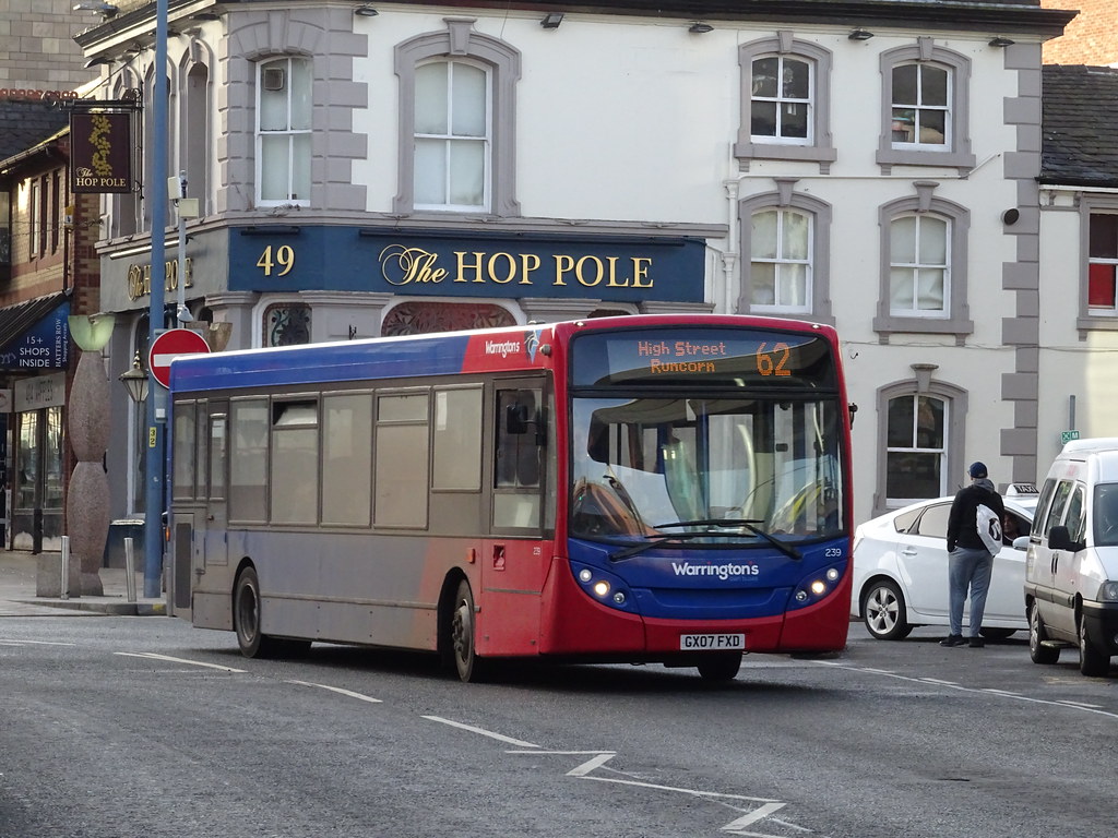 GX07FXD Warrington's Own Buses 62 239 Matt's Transport Photography