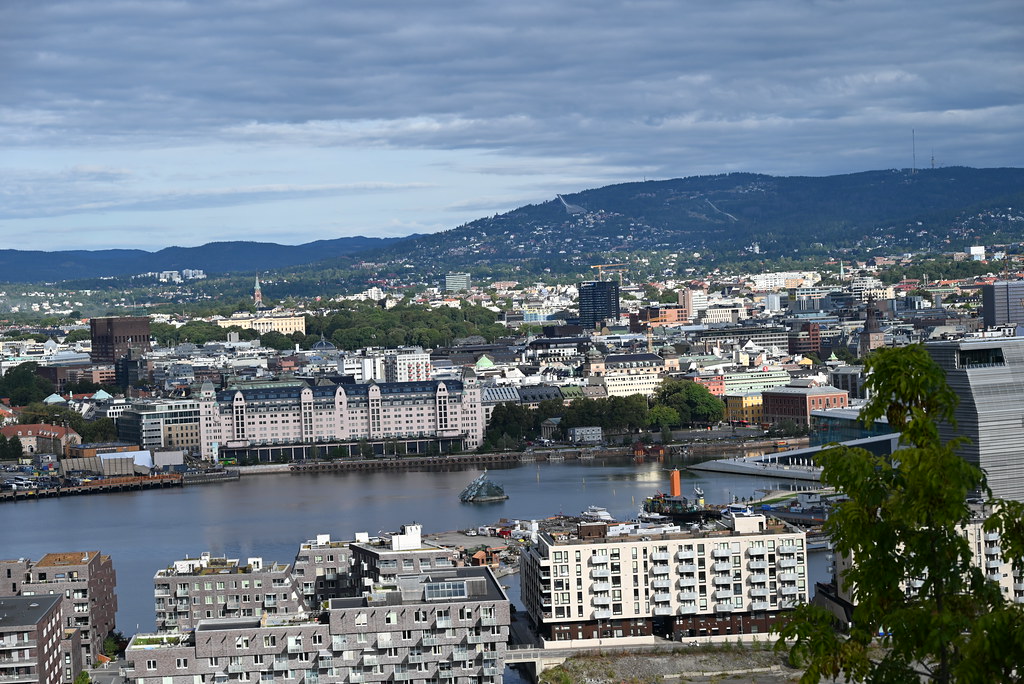 A View of Oslo Norway from the Ekebergparken A view of Osl… Flickr