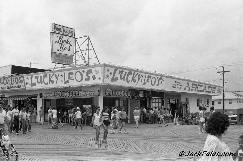 Lucky Leo's Pool Hall Arcade. Seaside Heights Boardwalk, N… Flickr