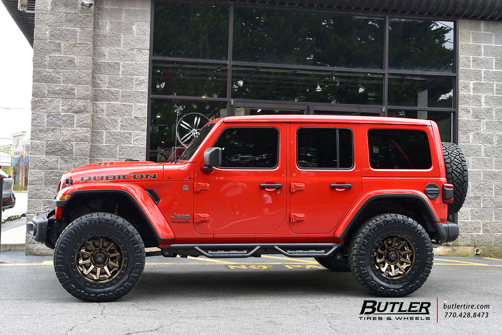 Jeep Wrangler Rubicon 392 with 20in Fuel Covert Wheels and Nitto Ridge Grappler Tires a photo