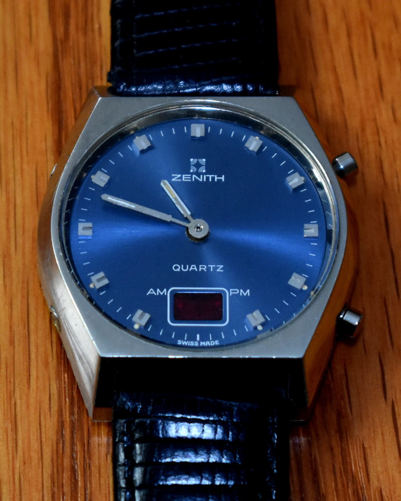 Vintage Zenith Men's Wrist Watch, Quartz Moveme… Flickr