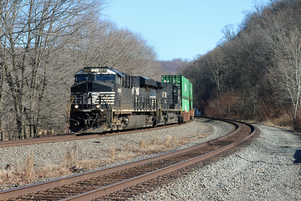 NS 257; Bolivar, PA; February 11, 2023 Westbound intermoda… Flickr