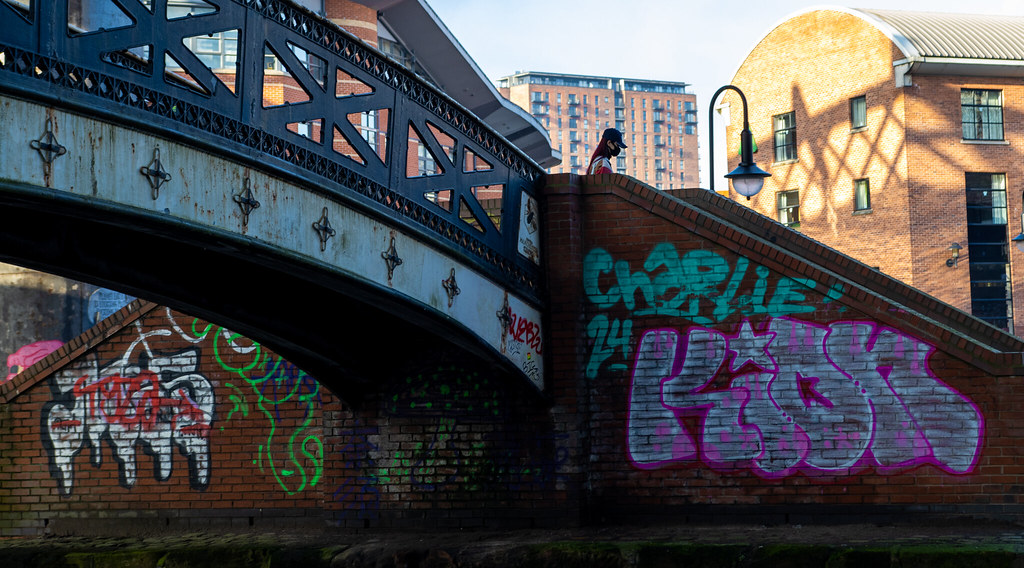 IMG_5921 Castlefield Manchester , canal street art David Murch Flickr