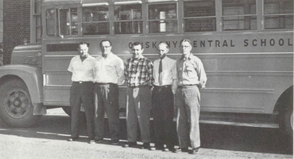 Oriskany, NY Central School, 1958 Bus No. 7 (mid) 1950… Flickr