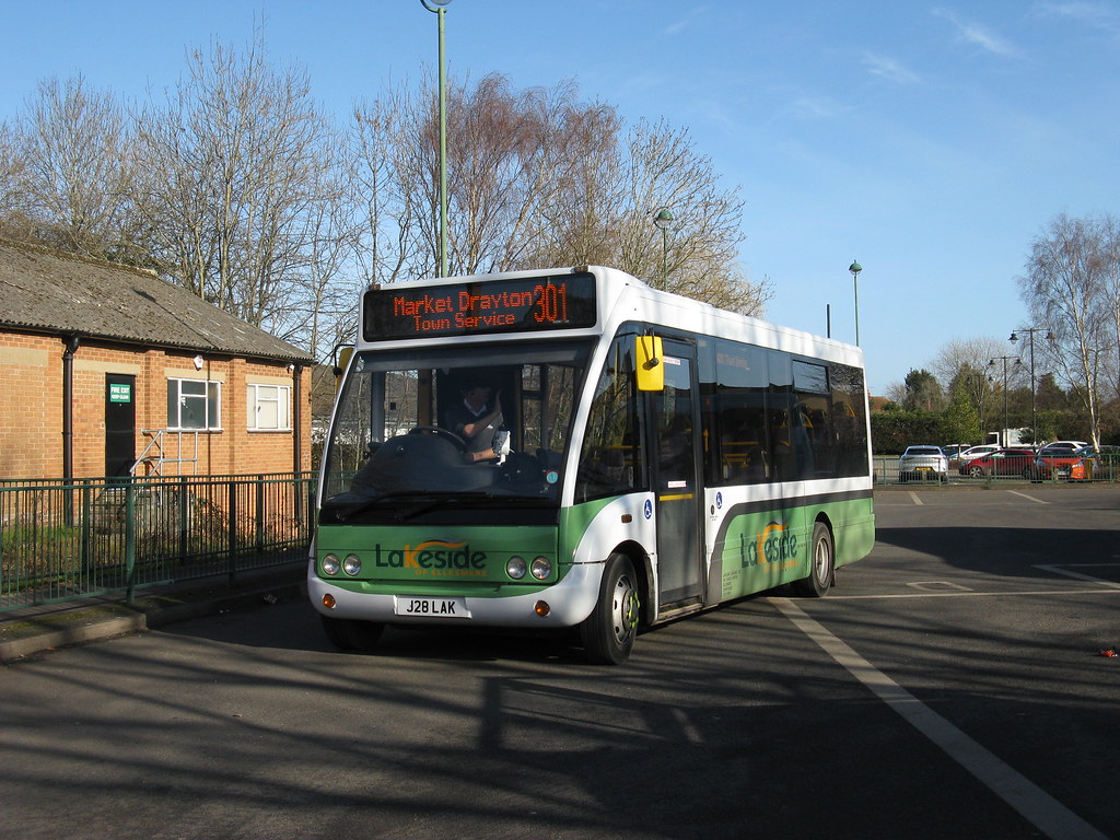 J28LAK Market Drayton Plaxton.Bus Flickr
