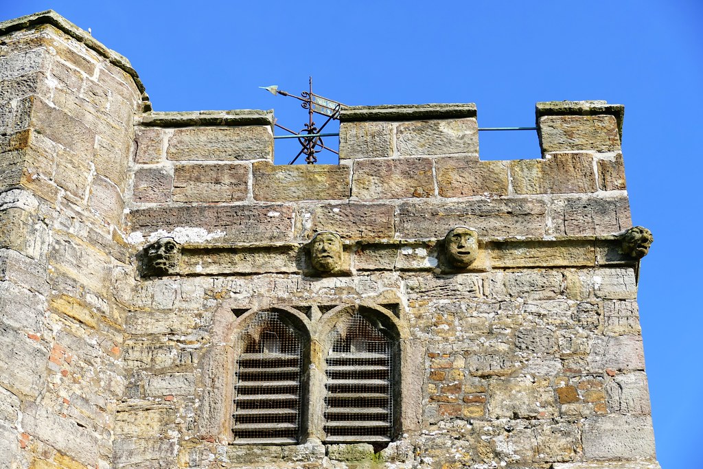 Warbleton, Sussex, St Mary, 15th century corbel table with… Flickr