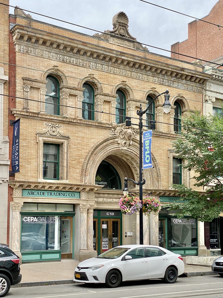 Market Arcade, Main Street, Buffalo, NY Built in 1892, thi… Flickr