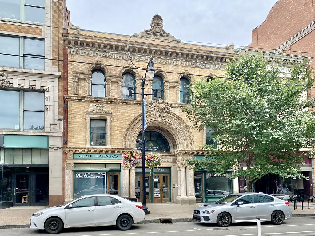Market Arcade, Main Street, Buffalo, NY Built in 1892, thi… Flickr