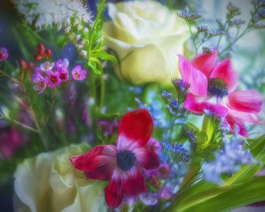 Valentines flowers brighten up my day 💕 Beth Mcintyre Flickr