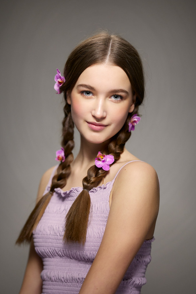 Nikol A Portrait of Nikol with braids and flowers instagra… Flickr
