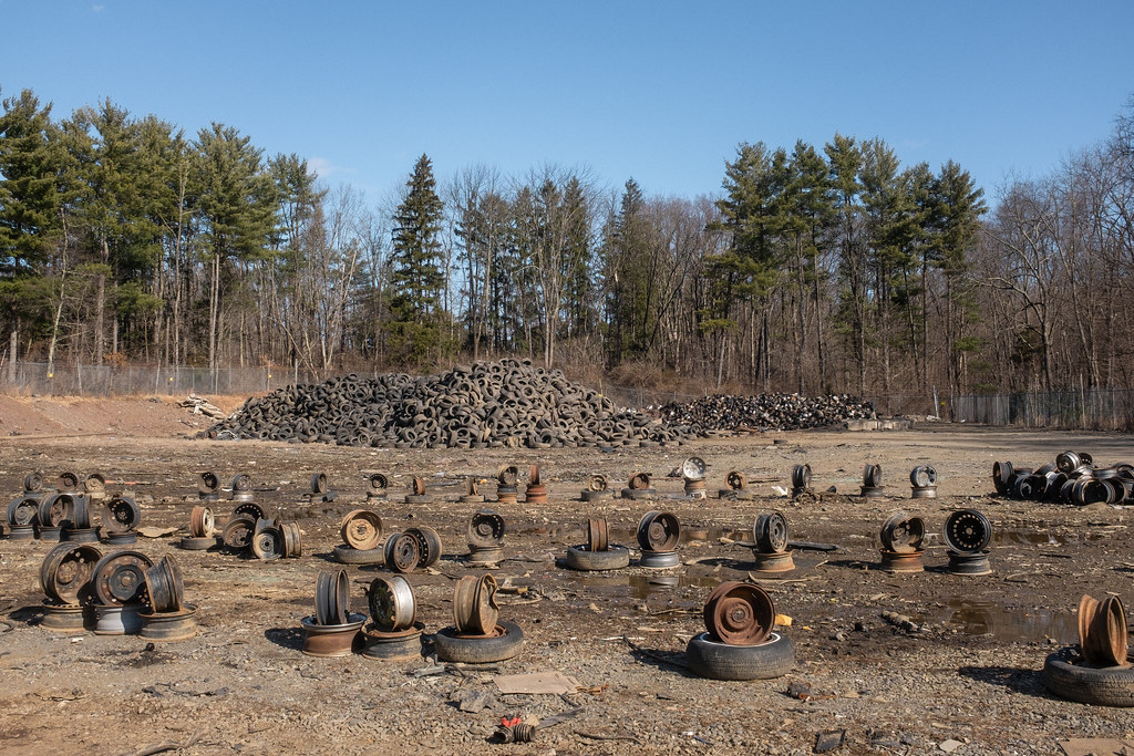 Empty Junkyard, Pennsburg, PA 2023 Preston Rose Flickr