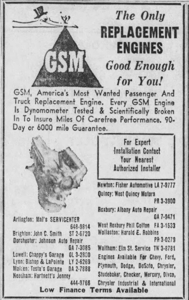 Phil Colton West Roxbury Garage 16 Nov 1962 Bost Globe C… Flickr