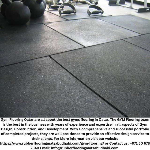 Gym Flooring Gym Flooring Qatar are all about the best gym… Flickr