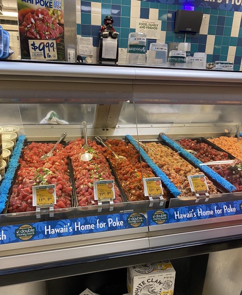 Foodland Poke Bar Foodland is a great place to get your ra