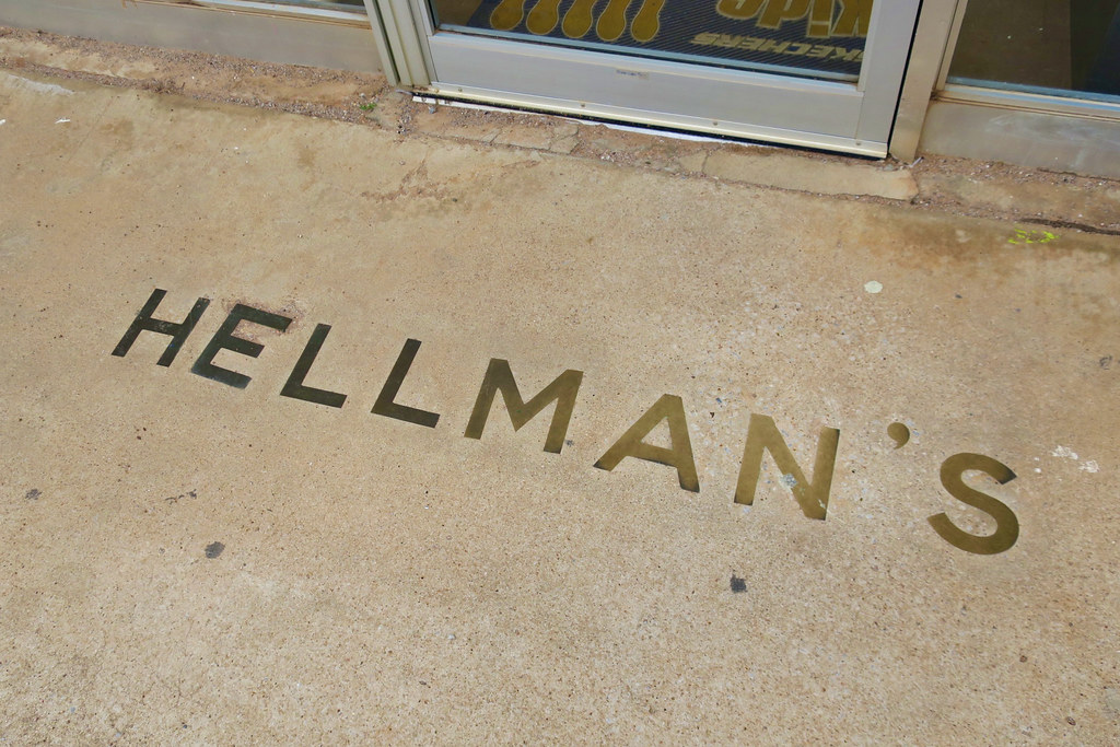 Hellman's, Chandler, OK Brass inlay in a Chandler, Oklahom… Flickr