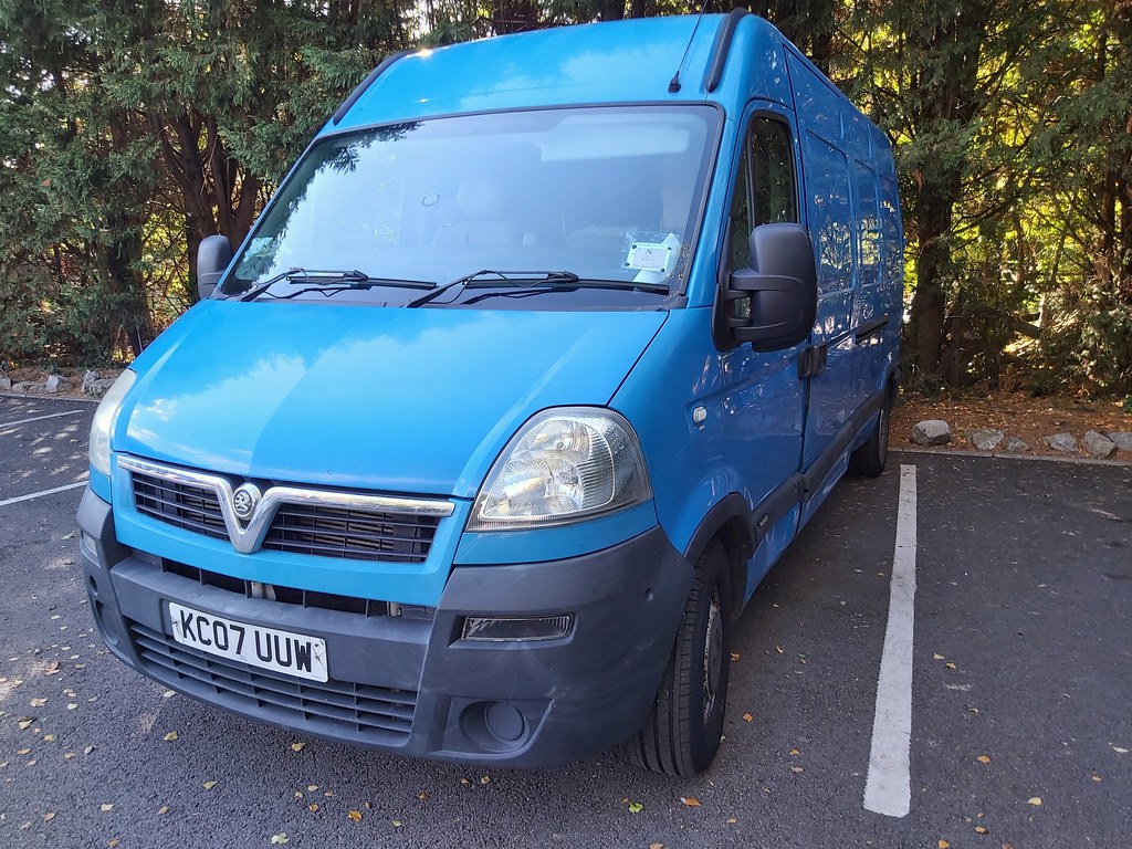 Vauxhall Movano Vauxhall Movano van KC07 UUW Steven Catling Flickr
