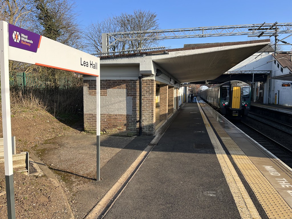 Lea Hall Railway Station Departure of 1502 to Birmingham N… Flickr