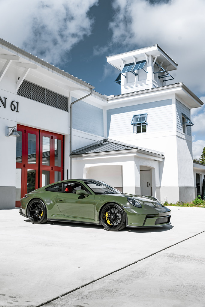 Porsche 992 GT3 Touring Nato Olive kyle Fletcher Flickr