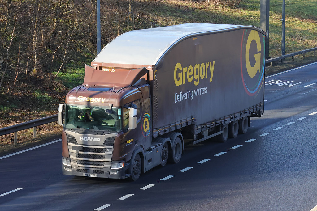 Gregory Scania R450 WU18BXA M61 Kearsley Grimmys Truck Photos Flickr