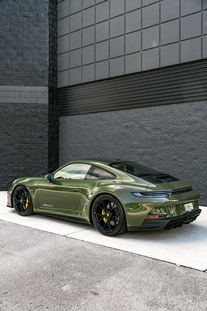 Porsche 992 GT3 Touring Nato Olive kyle Fletcher Flickr