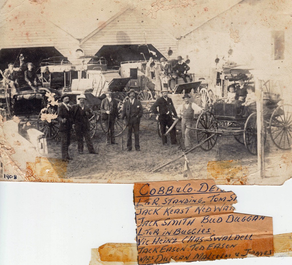 1908 Pollard St depot Cobb and Co Depot Pollard Street Hay… Flickr