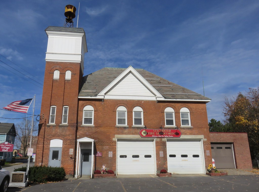Stillwater, New York Village Hall and Fire Department Flickr