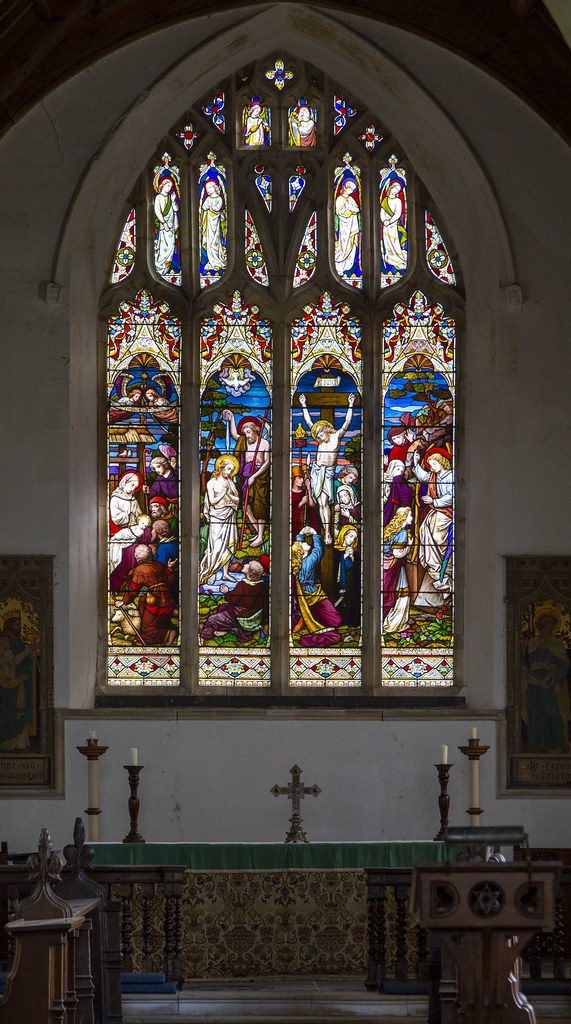 21IDM1602 Stained glass east window, 1866 H Hughes, Brette… Flickr