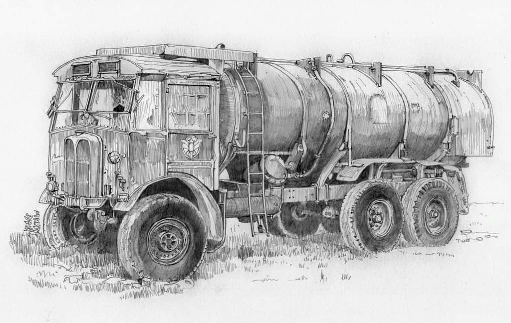 AEC Matador fuel tanker A throwback to 2017 when I finishe… Flickr