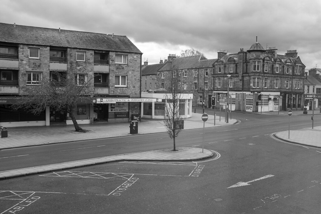 Musselburgh High Street during lockdown Melanie Gallacher Flickr