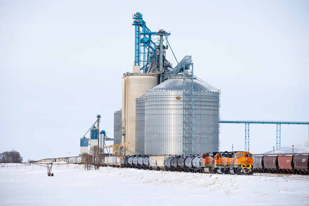 BNSF 112 Wolsey, South Dakota The Aberdeen to Wolsey tur… Flickr