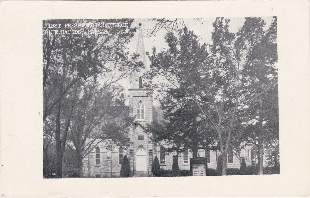 First Presbyterian Church, Blue Rapids, Kansas BR Museum Flickr