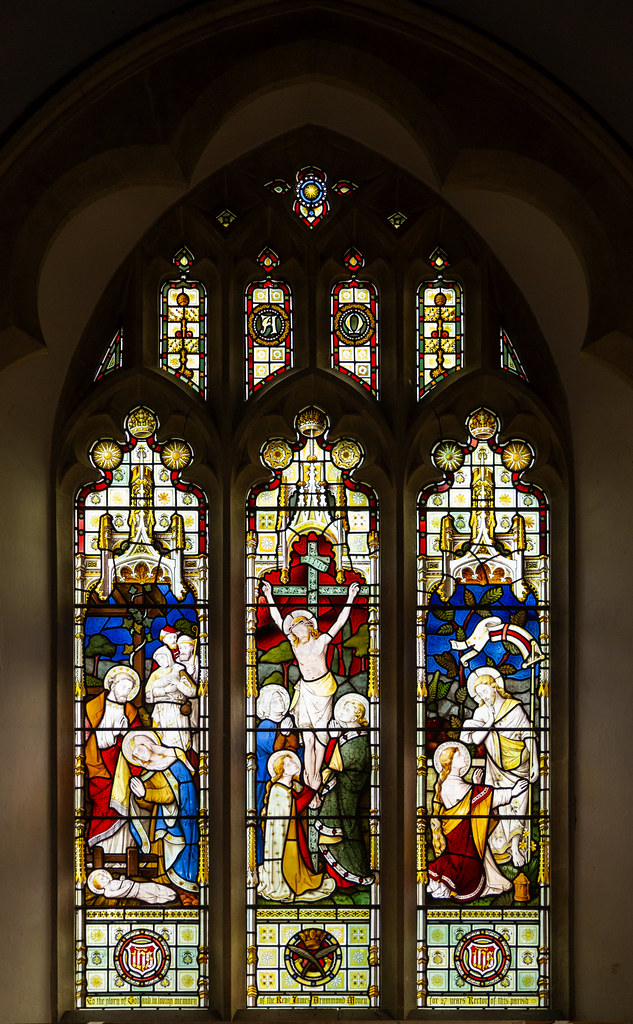 20IDM0212 Stained glass east window by Lavers Barraud and … Flickr