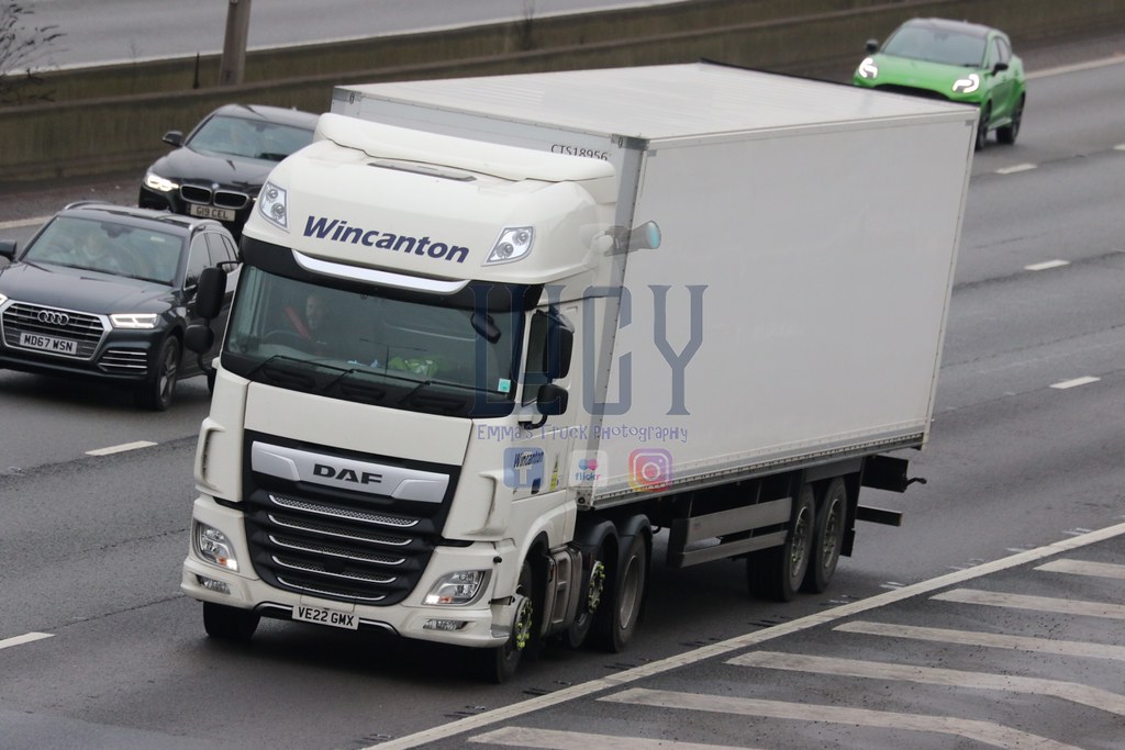 WINCANTON VE22 GMX M1 J10 LUTON 16.2.23 LucyEmma Trucks Photography